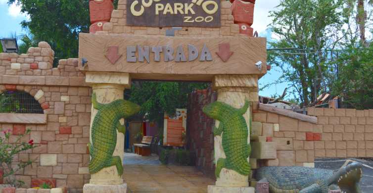 Agüimes: entrada al Cocodrilo Park