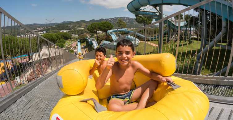 Costa Brava: parque acuático Water World y traslado opcional