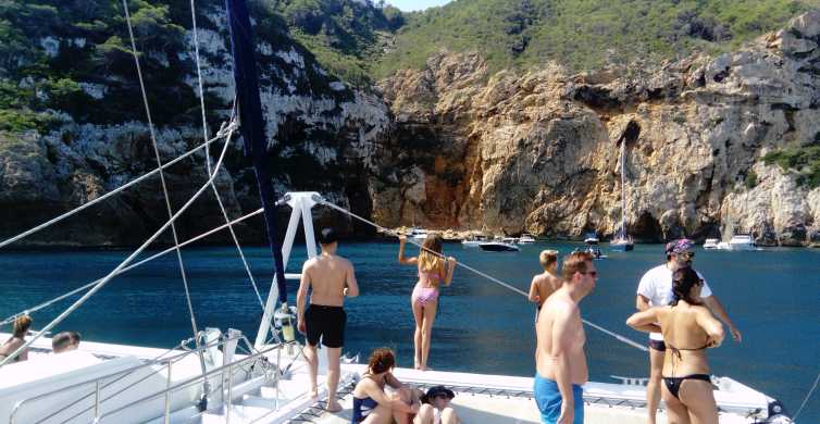 Dénia: crucero en catamarán de 5 horas con almuerzo