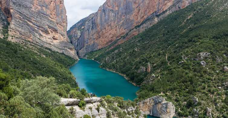 Desde Barcelona: kayak y senderismo en el desfiladero de Mont-Rebei