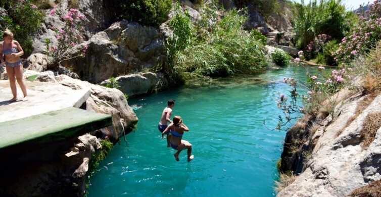 Benidorm: excursión por la mañana a las fuentes de Algar