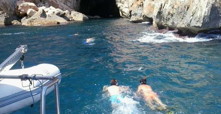 Desde Dénia: excursión en catamarán de 5 horas a la playa de la Granadella