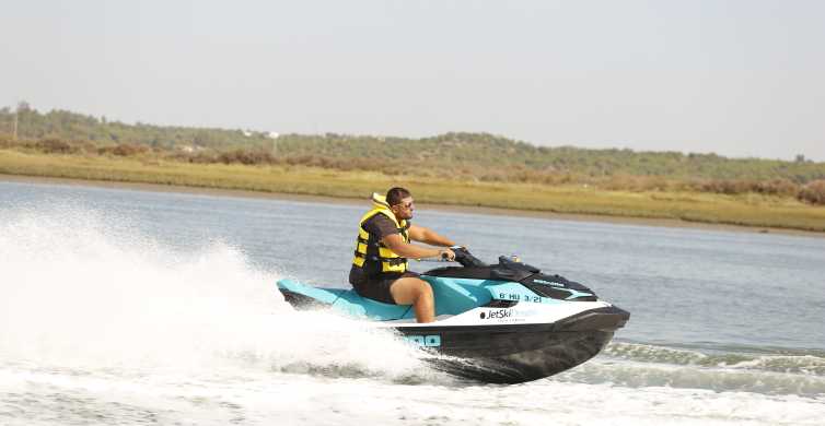 Huelva: tour de 60 minutos en moto de agua con guía