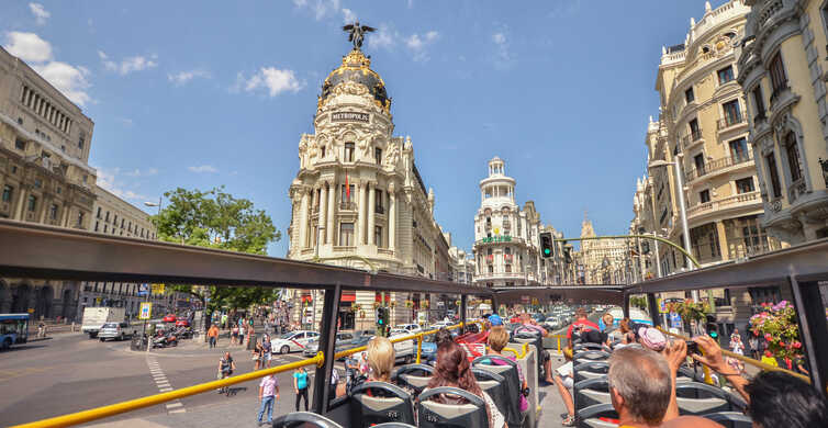 Madrid: tour en autobús turístico de 1 o 2 días