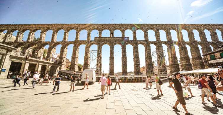 Madrid: tour privado de 12 horas a Ávila y Segovia