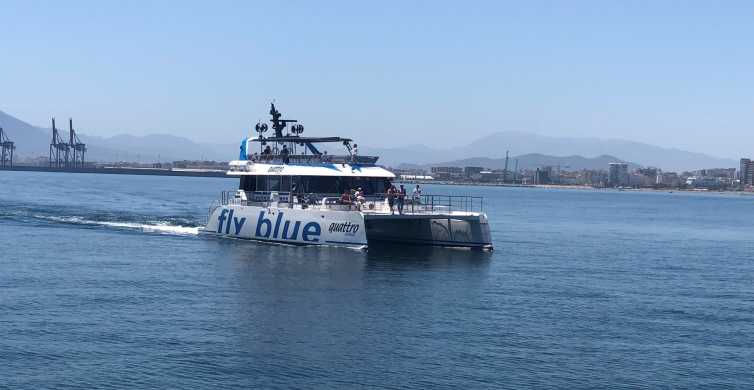 Málaga: paseo en catamarán con parada opcional para nadar