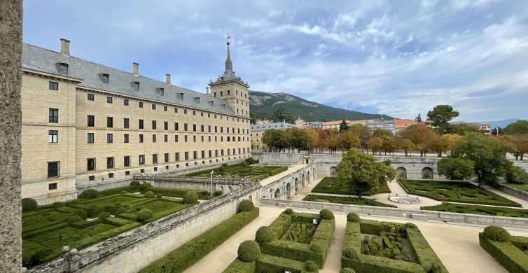Monasterio del Escorial y Valle de los Caídos desde Madrid