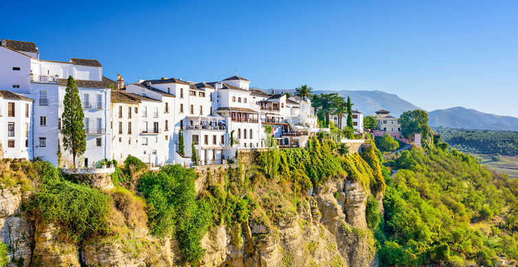 Desde Sevilla: tour de 1 día a Ronda y pueblos blancos