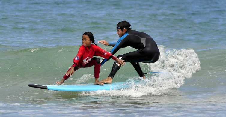 Santander: clases de surf en la playa de Somo