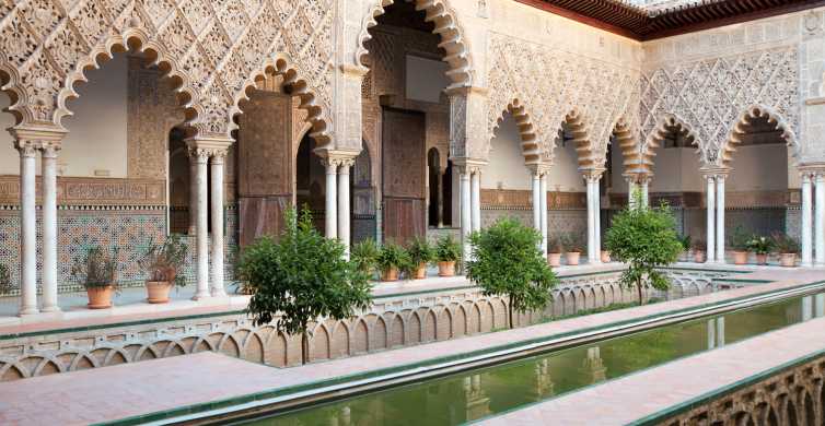 Sevilla: tour por Alcázar, catedral y Giralda con entradas