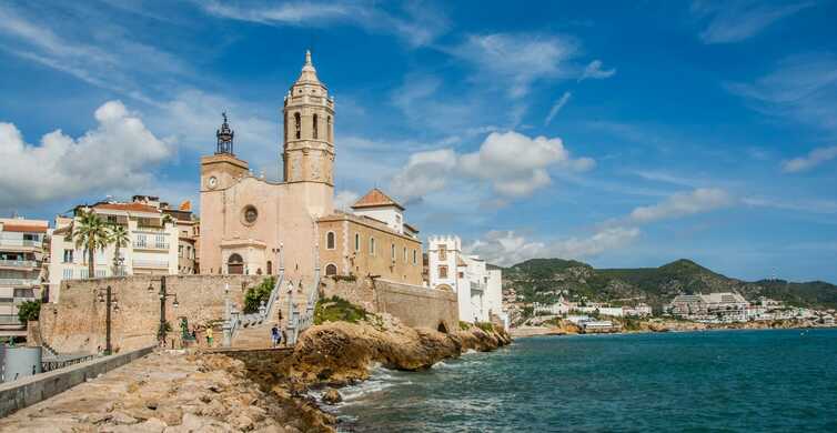 Desde Barcelona: tour 1 día Tarragona y Sitges con recogida