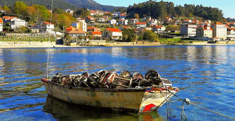 Desde Santiago: tour de un día de mariscos y vinos de las Rías Baixas Galicia