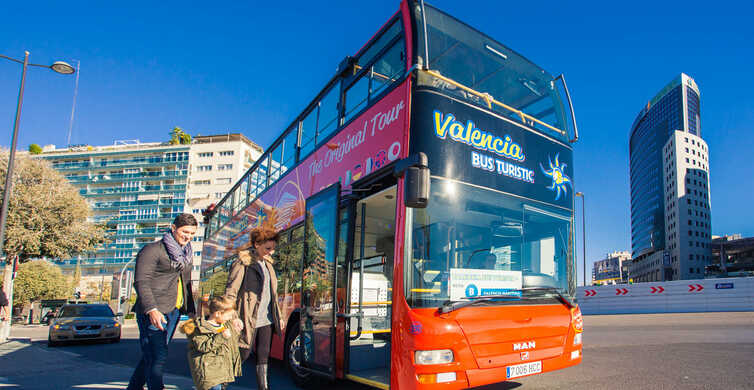 Valencia: ticket para el autobús turístico de 24 o 48 horas