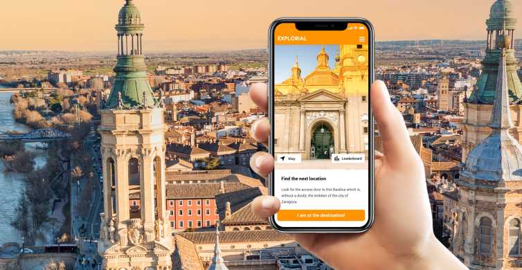 Zaragoza: búsqueda del tesoro y recorrido a pie autoguiado