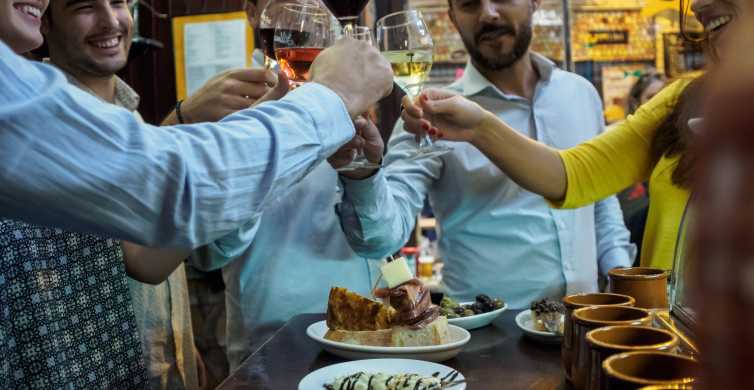 Zaragoza: tour a pie de tapas por la noche en el casco antiguo