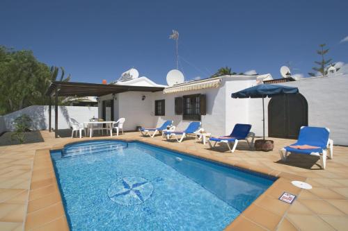 2 bedroom villa  The Bungalow  with private heated pool.