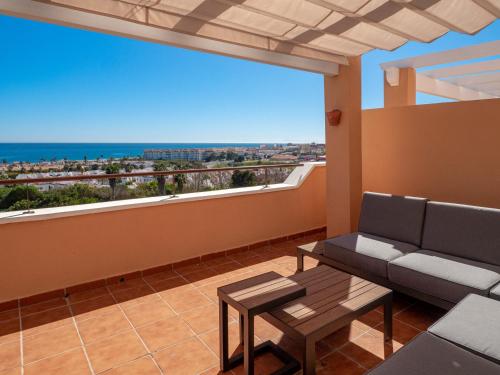 2163-Amazing penthouse, 2 terraces sea-golf view