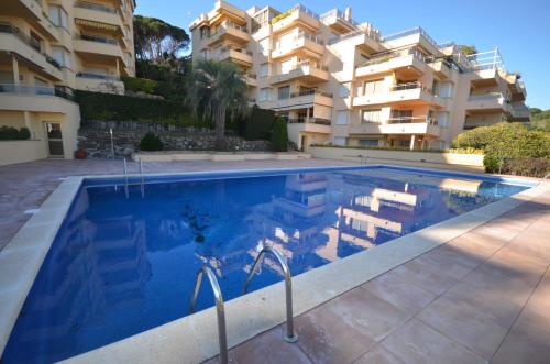 2924 Apartamento En S Agaró Urb. Les Brises, Vistas Al Mar, Piscina Y Parking