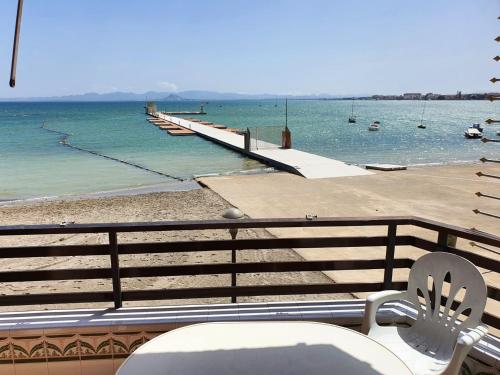 3 bedrooms appartement with sea view furnished terrace and wifi at Los Alcazares