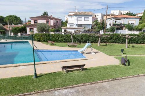 Acp01 Appartement Avec Piscine À Mas Oliva Roses