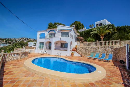 Aloha - sea view villa with private pool in Benissa