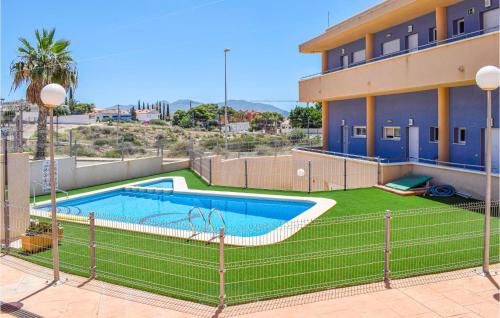 Amazing apartment in Isla Plana with Outdoor swimming pool, WiFi and 2 Bedrooms