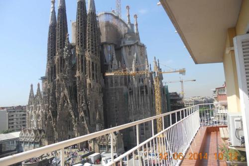 Amazing views of Sagrada Familia