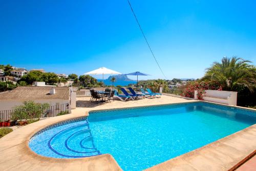 Anna-2 - sea view villa with private pool in Benissa