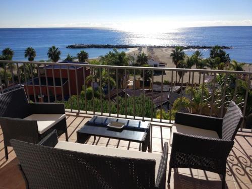 The Terrace of Puerto Banus Beach