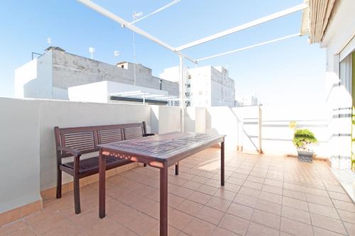 Apartamento con gran terraza cerca del mar en Puerto de Sagunto