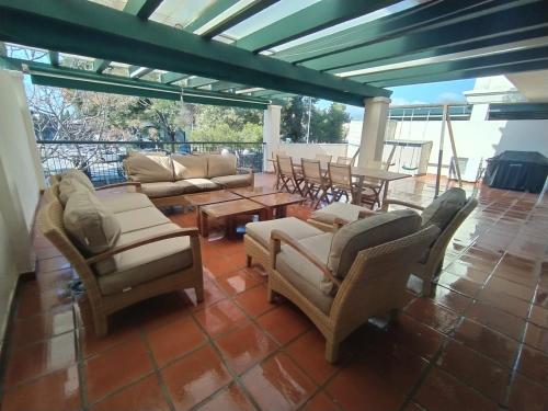 Apartamento con gran terraza