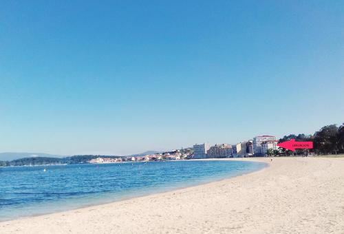 Apartamento con vistas al mar en la playa de Vilagarcia