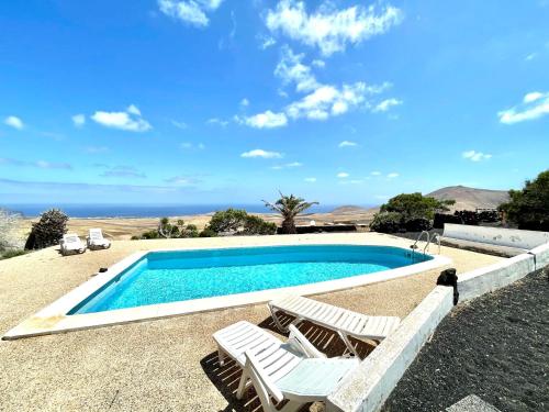 Apartamento D, Wifi, piscina con vista espectacular a océano Atlántico