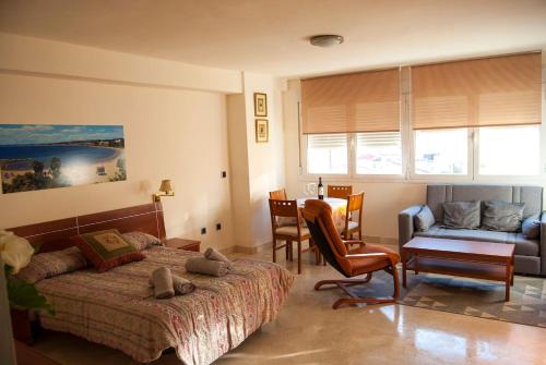 Apartamento en 1ª línea de playa, Estepona Centro