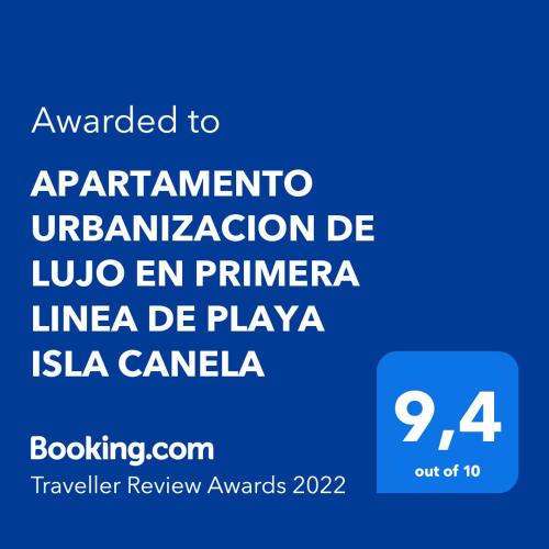 Apartamento Urbanizacion De Lujo En Primera Linea De Playa Isla Canela