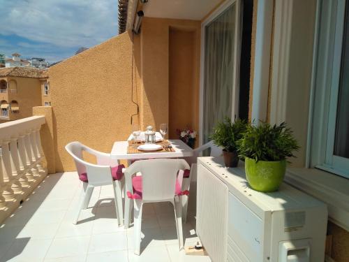 One bedroom appartement at Calpe 300 m away from the beach with private pool furnished terrace and wifi
