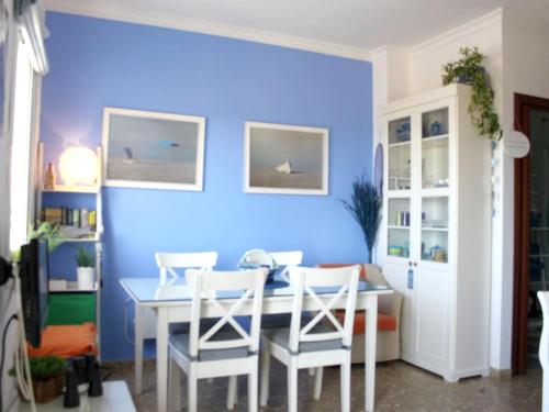 One bedroom appartement at Chipiona 200 m away from the beach with sea view furnished terrace and wifi