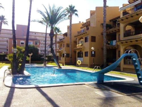 2 bedrooms appartement at La Mata 100 m away from the beach with sea view shared pool and balcony