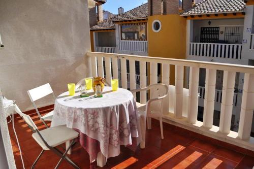 2 bedrooms appartement with private pool furnished terrace and wifi at Elche 1 km away from the beach