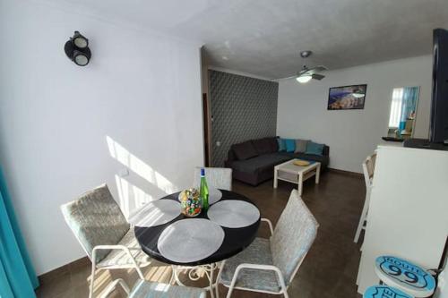 2 bedrooms appartement with shared pool and wifi at San Bartolome de Tirajana