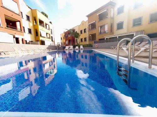 2 bedrooms appartement with shared pool furnished terrace and wifi at Adeje