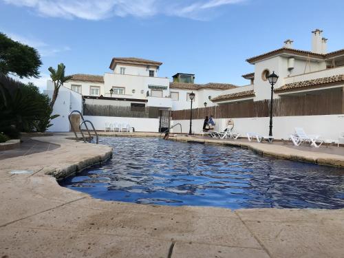 2 bedrooms appartement with shared pool furnished terrace and wifi at Turre 8 km away from the beach