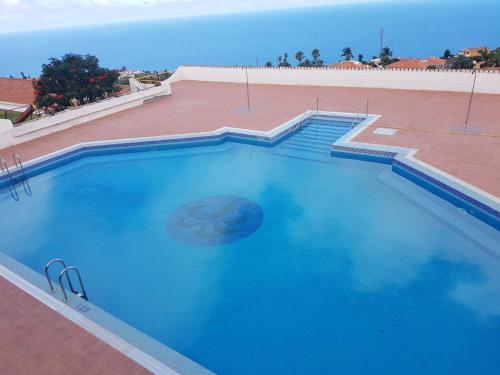 One bedroom appartement with sea view shared pool and furnished terrace at Tacoronte 4 km away from the beach