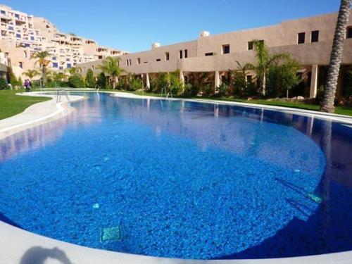 2 bedrooms appartement at Mojacar 400 m away from the beach with sea view shared pool and furnished terrace