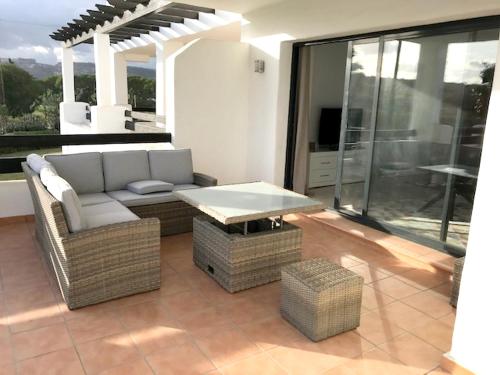 2 bedrooms appartement with sea view shared pool and furnished garden at Malaga 2 km away from the beach