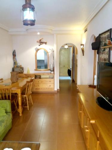 2 bedrooms appartement at Los Alcazares 300 m away from the beach with city view shared pool and terrace