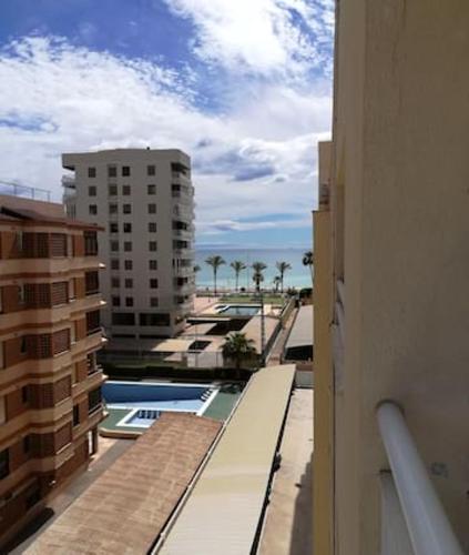3 bedrooms appartement at Benicassim 350 m away from the beach with sea view terrace and wifi