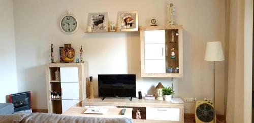 2 bedrooms appartement with enclosed garden at Yepes