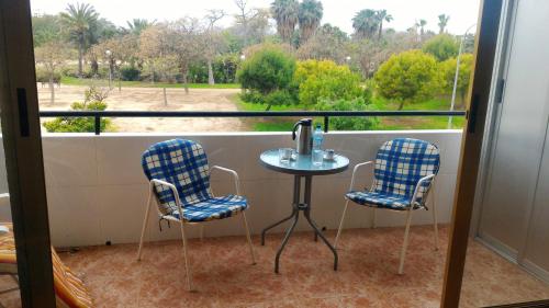 One bedroom appartement at Alicante 300 m away from the beach with shared pool furnished balcony and wifi