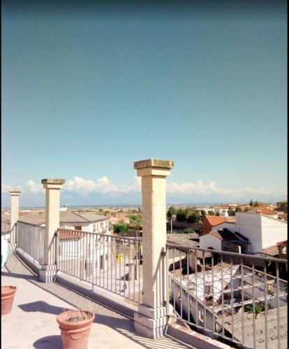 2 bedrooms appartement with city view and terrace at Lagartera